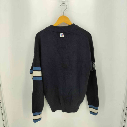 ヒューゴボス HUGO BOSS ワッペン ニットカーディガン メンズ L