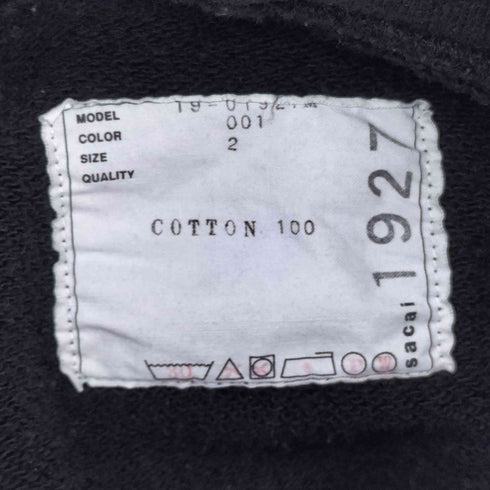 サカイ Sacai Spring Winter Sweat Hoodie メンズ JPN:2