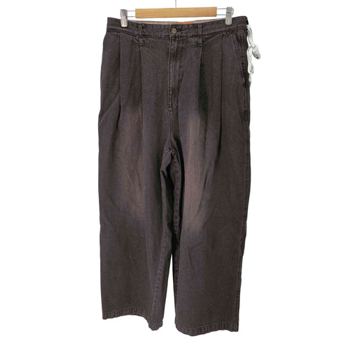 フリークスストア FREAKS STORE ツータックデニムワイドパンツ メンズ JPN:M