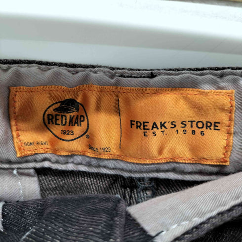 フリークスストア FREAKS STORE ツータックデニムワイドパンツ メンズ JPN:M