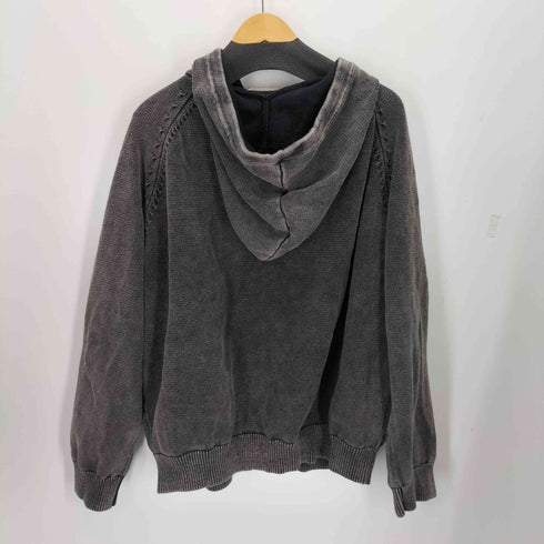 UNBORN SOCIETY Corporation 7gg Knit Hoodie メンズ import:XL