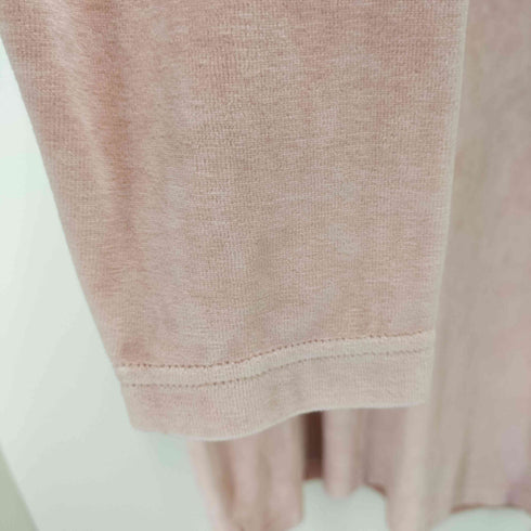 シュミーズラコステ CHEMISE LACOSTE 80S LOISIRS モックネック ワニロゴ ベロア長袖カットソー メンズ JPN:42