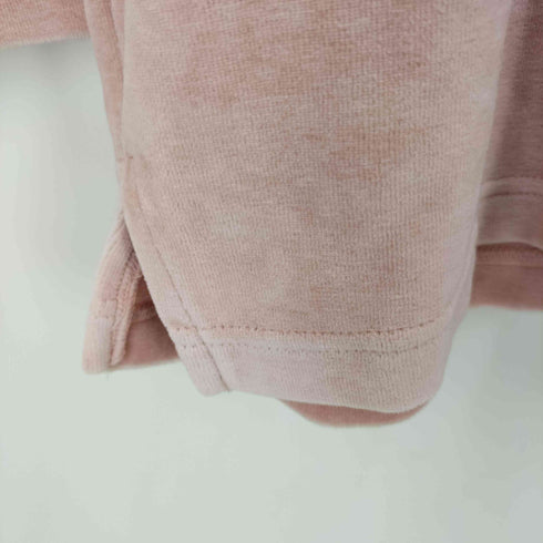 シュミーズラコステ CHEMISE LACOSTE 80S LOISIRS モックネック ワニロゴ ベロア長袖カットソー メンズ JPN:42