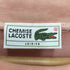 シュミーズラコステ CHEMISE LACOSTE 80S LOISIRS モックネック ワニロゴ ベロア長袖カットソー メンズ JPN:42