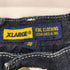 エクストララージ XLARGE バックプリント デニムハーフ パンツ メンズ FR:36-38
