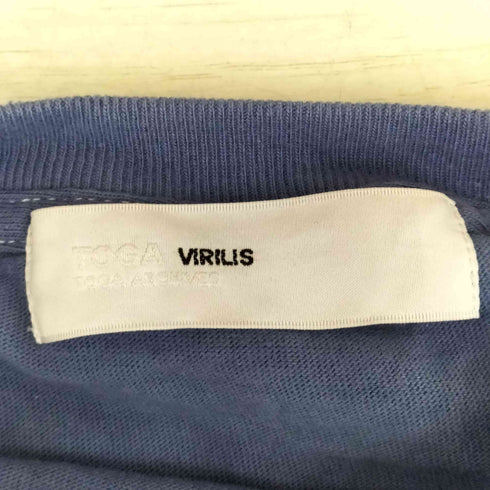 トーガビリリース TOGA VIRILIS GARMENT DYE S/S メンズ