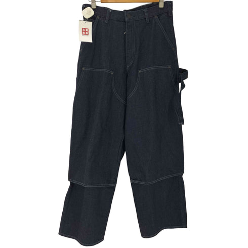ラッドミュージシャン LAD MUSICIAN 24AW 12oz Denim Double Knee Painter Pants デニム ダブルニー ペインター パンツ メンズ JPN:44
