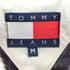 トミージーンズ tommy jeans 両面 ロゴ ナイロン ボア 切り替え コート メンズ import:M