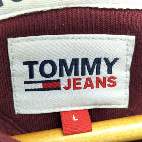 トミージーンズ tommy jeans フロント ロゴ プルオーバー パーカー メンズ import:L