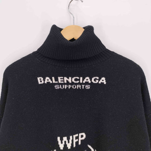 バレンシアガ BALENCIAGA WFP タートルネック ニット メンズ import:XS