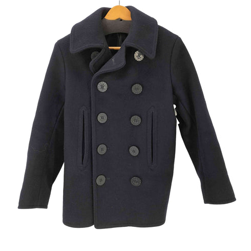 バズリクソンズ BUZZ RICKSONS NAVAL CLOTHING FACTORY PEA-COAT 10ボタン ウール Pコート メンズ 34
