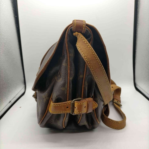 ルイヴィトン LOUIS VUITTON ソミュール モノグラム ショルダー バッグ レディース