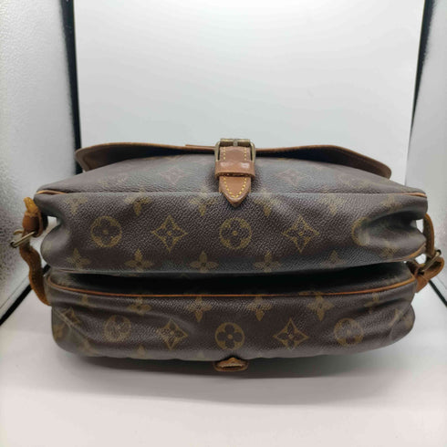 ルイヴィトン LOUIS VUITTON ソミュール モノグラム ショルダー バッグ レディース