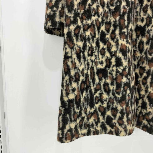 マウジー moussy BACK TUCK A LINE COAT レオパード レディース JPN:1