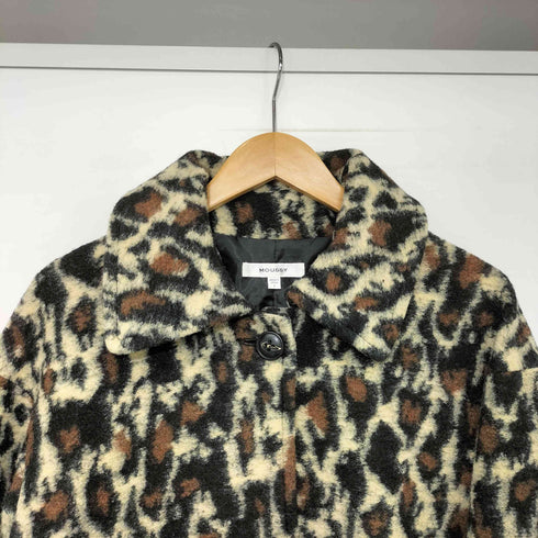 マウジー moussy BACK TUCK A LINE COAT レオパード レディース JPN:1