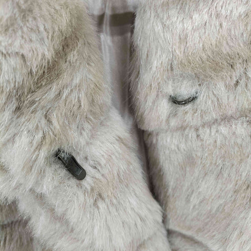 エイチアンドエム H&M フェイクファージャケット レディース EUR36