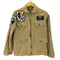 バズリクソンズ BUZZ RICKSONS JACKET FLYING VERY LIGHT MFG. CO. 社製 VP-24部隊 星条旗 バットマン 死神 アメトラ 刺繍 カスタム サマー フライト ジャケット CONMAR ジップ メンズ US:34