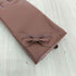 FIRST PURE lamb leather リボンデザイン レザーグローブ レディース FREE