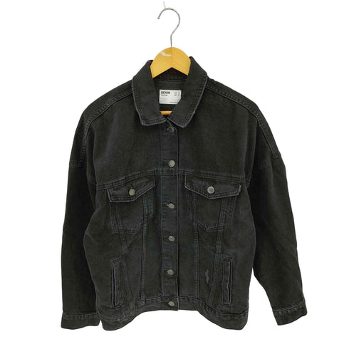 ベルシュカ BERSHKA デニム トラッカージャケット レディース import:M