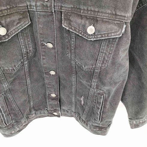 ベルシュカ BERSHKA デニム トラッカージャケット レディース import:M