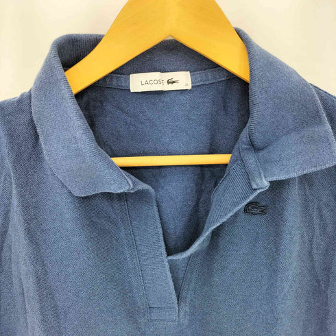 ラコステ LACOSTE ノースリーブ ポロワンピース レディース 36