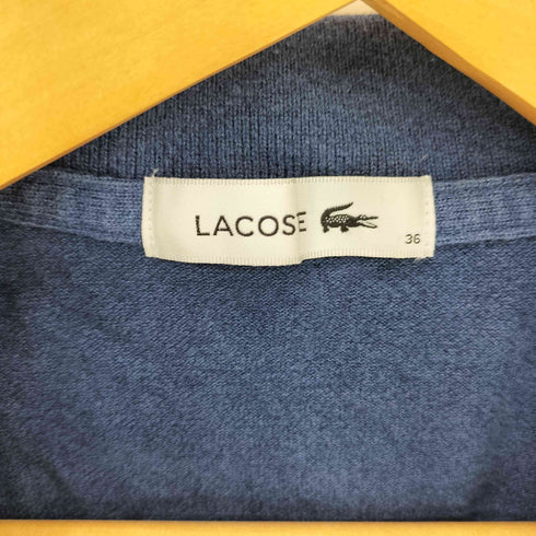 ラコステ LACOSTE ノースリーブ ポロワンピース レディース 36