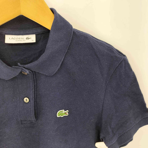 ラコステ LACOSTE CLASSIC FIT POLO SHIRT クラシックフィット ポロシャツ レディース 36