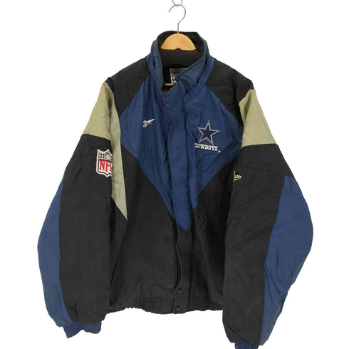 リーボック Reebok 90-00s チームロゴ中綿ジップアップジャケット メンズ JPN:XXL