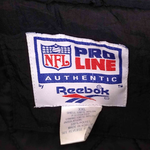 リーボック Reebok 90-00s チームロゴ中綿ジップアップジャケット メンズ JPN:XXL