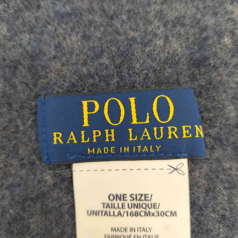 ポロラルフローレン POLO RALPH LAUREN ポニー刺繍 ウールマフラー メンズ