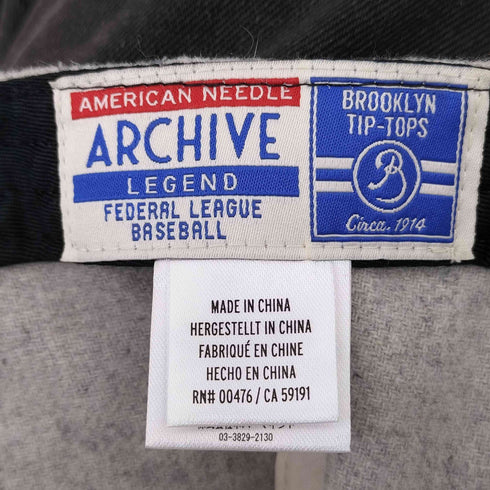 アメリカンニードル American Needle ウール ベースボールキャップ メンズ