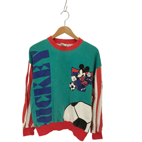 キャラクタープリント サッカーデザインスウェット メンズ JPN:S