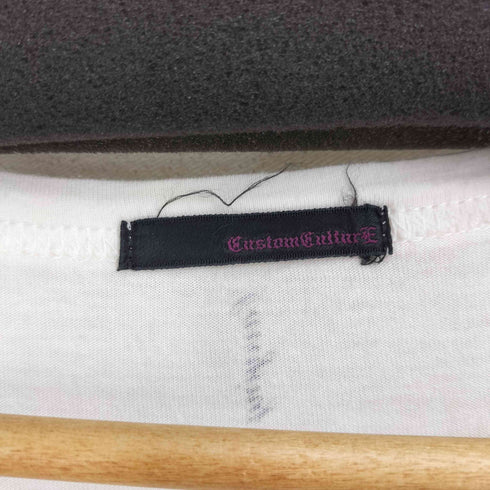 カスタムカルチャー CUSTOM CULTURE Y2K プリントクルーネックTシャツ メンズ JPN:48