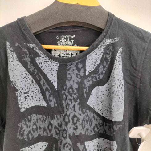 カスタムカルチャー CUSTOM CULTURE Y2K プリントクルーネックTシャツ ユニオンジャック メンズ JPN:48