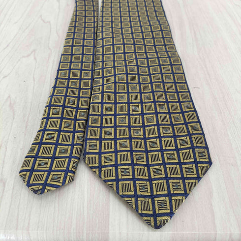 エルメネジルドゼニア Ermenegildo Zegna 総柄シルクネクタイ メンズ