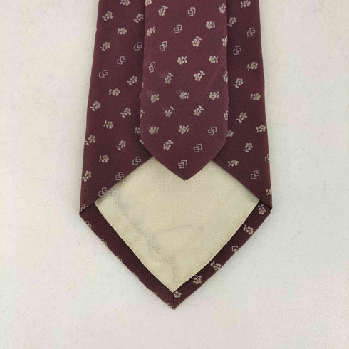 ジバンシィ GIVENCHY Pure Silk 総柄ネクタイ メンズ