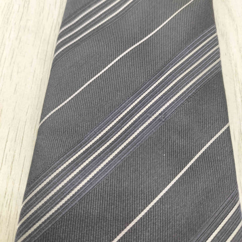 アルマーニコレツィオーニ ARMANI COLLEZIONI ストライプ柄シルクベクタイ メンズ