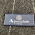アクアスキュータム AQUASCUTUM ストライプ柄フリンジマフラー メンズ