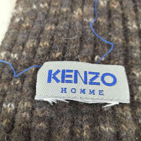 ケンゾーオム KENZO HOMME リブ編みマフラー メンズ