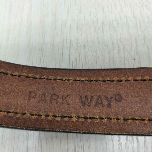 Park Way 本革レザーベルト メンズ 36