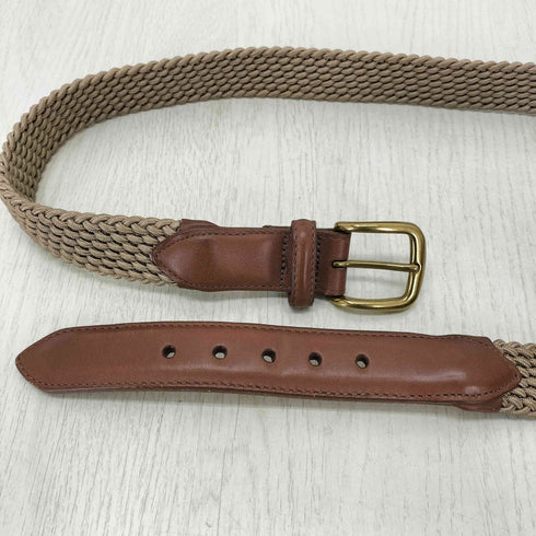 ランズエンド LANDS END USA製 メッシュ ベルト メンズ