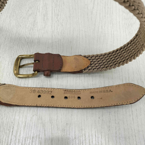 ランズエンド LANDS END USA製 メッシュ ベルト メンズ
