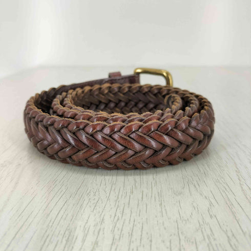 ランズエンド LANDS END メッシュ ベルト メンズ 34