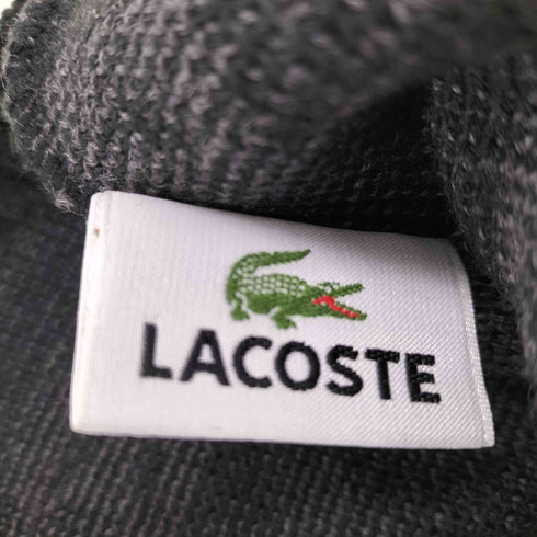 ラコステ LACOSTE ロゴデザイン ニット帽 メンズ FREE