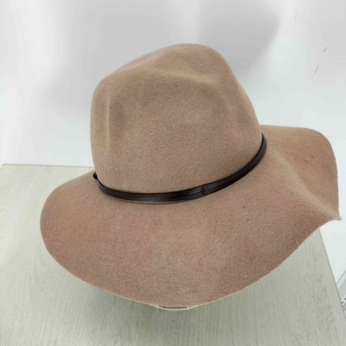 バーニーズニューヨーク BARNEYS NEWYORK フェルト 中折れハット レディース