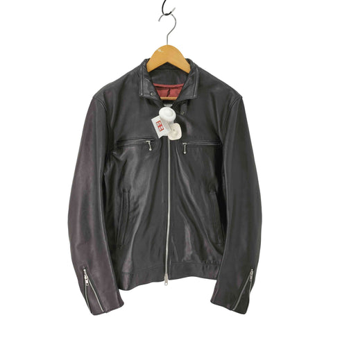 バッファローボブズ BUFFALO BOBS 21AW シープレザー シングルライダースジャケット メンズ JPN:4