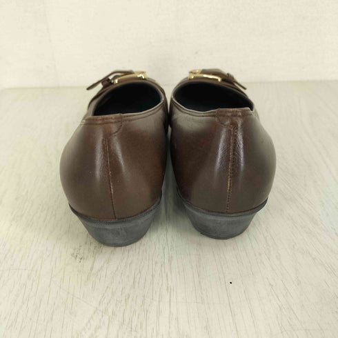 リーガル REGAL バックル レザーパンプス レディース JPN:24