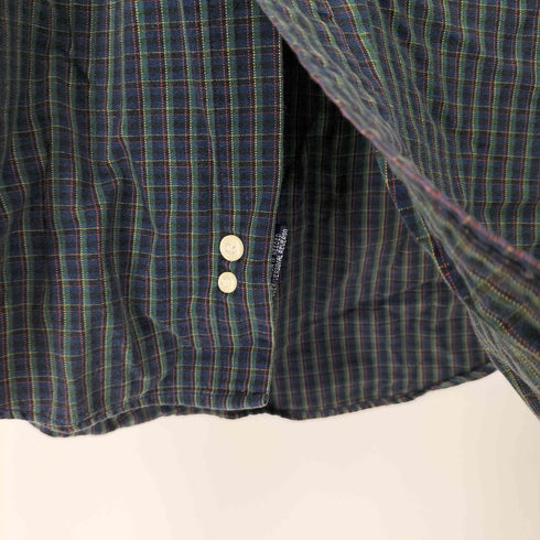 トミーヒルフィガー TOMMY HILFIGER ロゴ刺繍 ボタンダウンチェックシャツ メンズ import:L