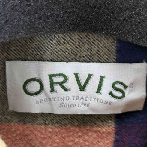 オービス ORVIS 00s フランネルチェックシャツ メンズ import:XL