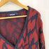 WKNDRS BURNING FUR CARDIGAN 総柄 カーディガン メンズ import:XL